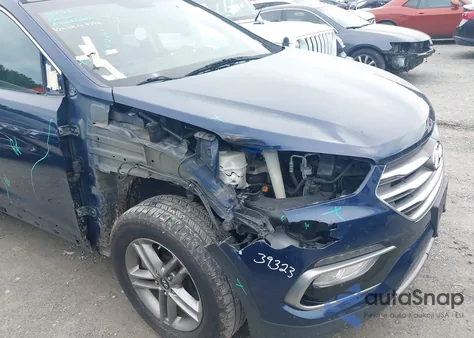 2017 Hyundai Santa Fe Sport 2.4L из США, поврежденный, VIN 5XYZUDLB6HG411019